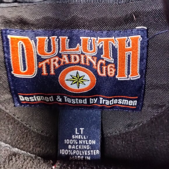 Duluth Trading Company Vest Men's Size Large Tall Fleece Lined Nylon Softshell - Picture 3 of 10